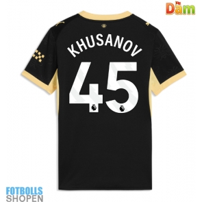 Billiga Manchester City Abdukodir Khusanov #45 Bortatröja Dam 2026-27 Kortärmad